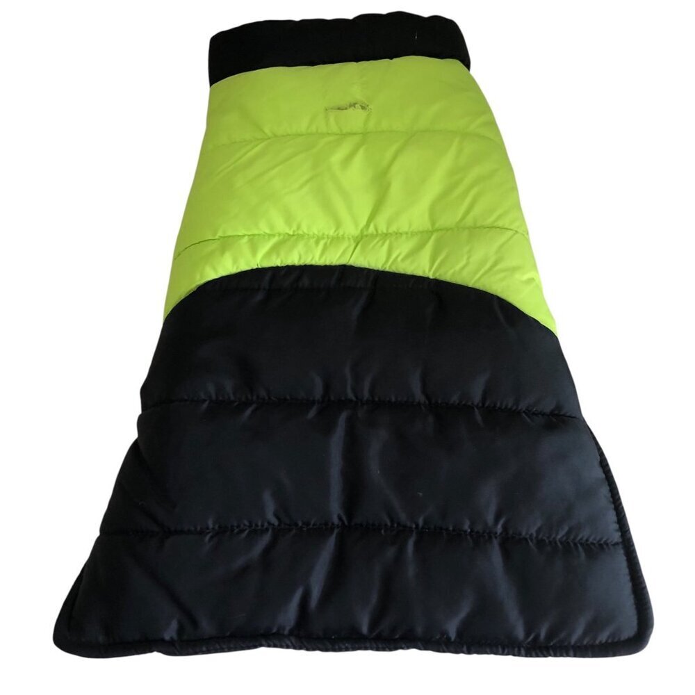 Great Choice Quilted Dog Puffer Yellow Black/ Vest Jacket Size Medium